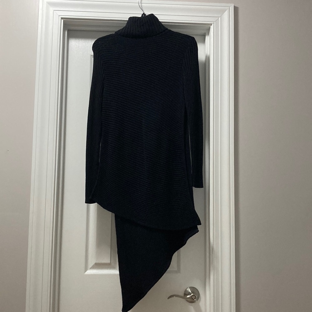 Express asymmetrical hem long sweater